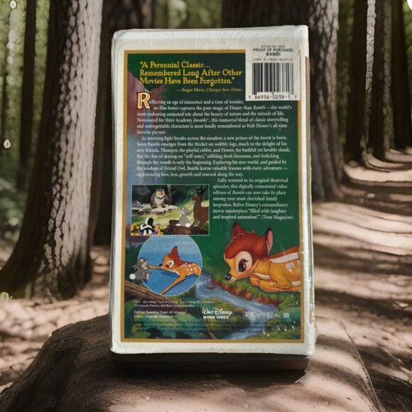 Bambi 55th Anniversary Walt Disney's Masterpiece (VHS, Limited Edition) Rare9505 - Picture 2 of 9